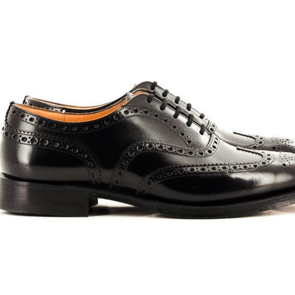 ●church's BURWOOD MET BLK POLISHED 35 Church's - Burwood Met in Black Polished – gravitypope
