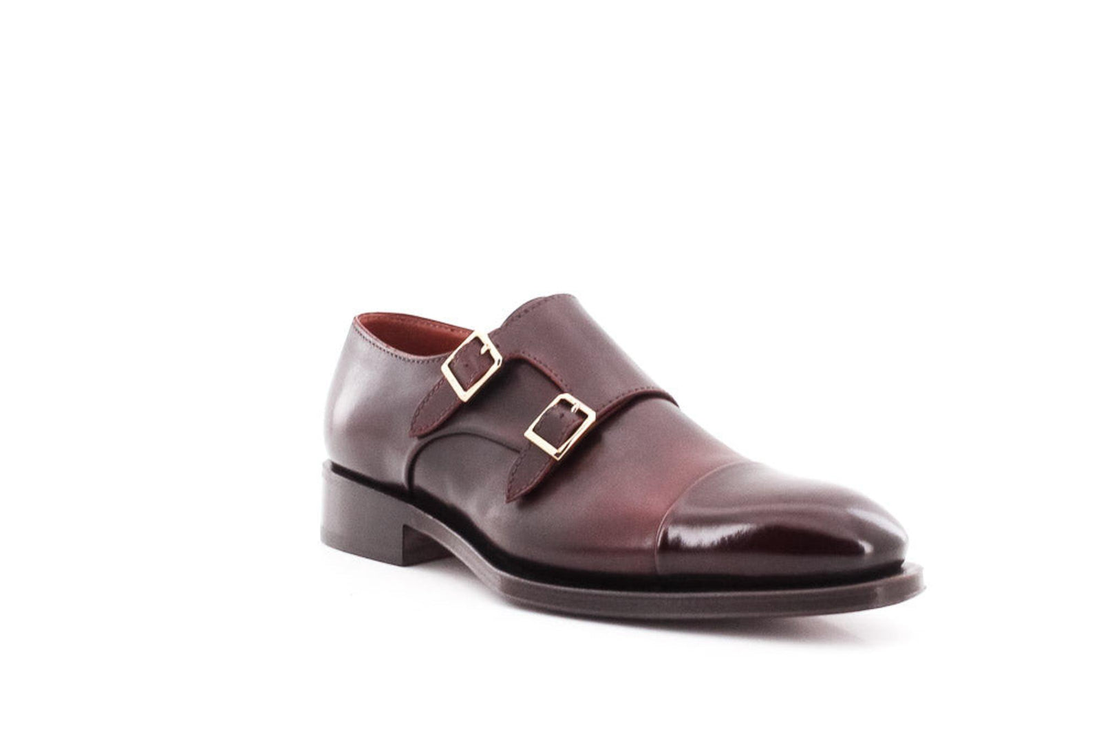 Derbies Santoni En Cuir Beige - Pointure 41, Italie, Très Bon état