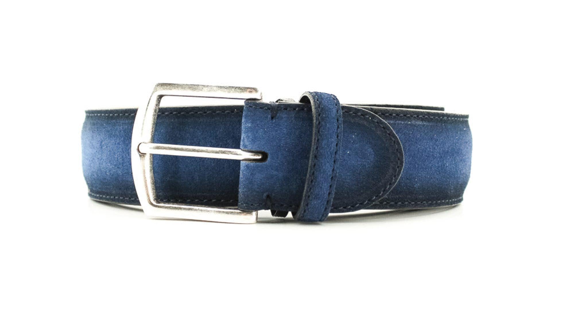 Ceinture Grand Prix Bleu Roi/Bleu Roi - Melca Paris