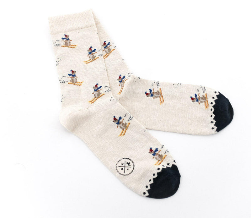 CHAUSSETTES BISCOTTE NATUREL