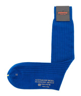 CHAUSSETTES LAINE BLEU ROYAL