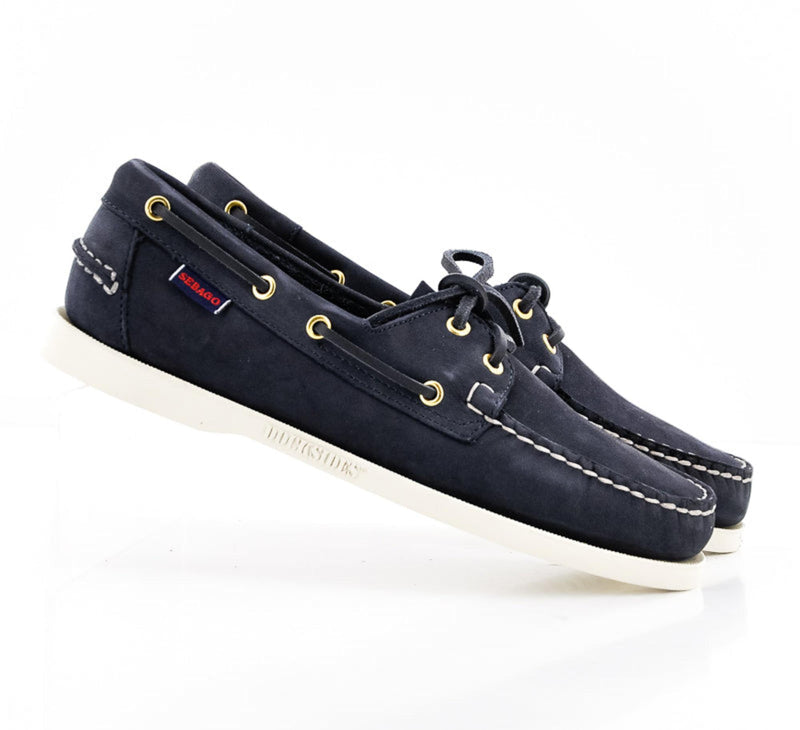 DOCKSIDES NUBUCK BLEU