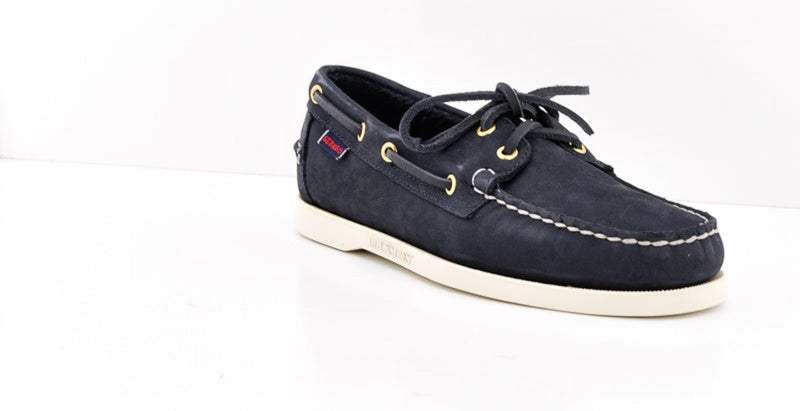 DOCKSIDES NUBUCK BLEU