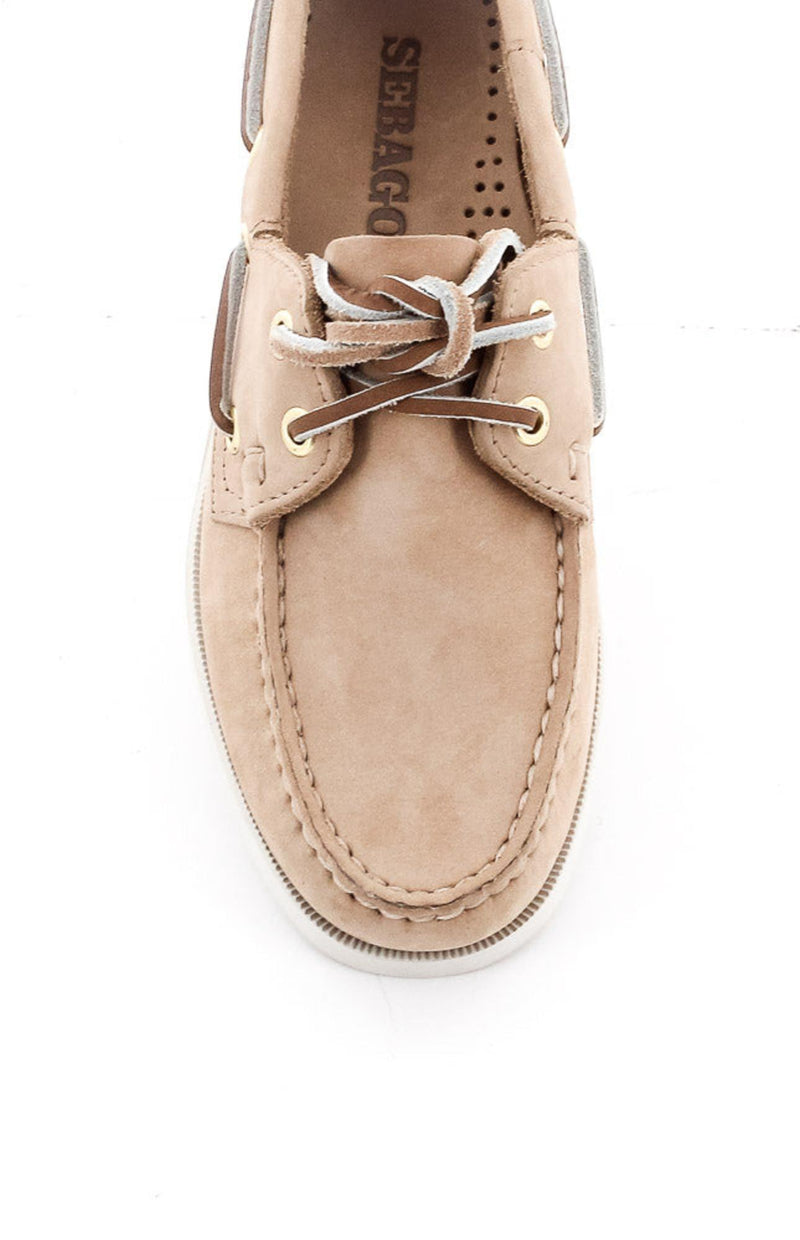 DOCKSIDES NUBUCK W BEIGE