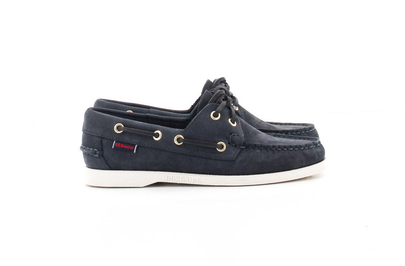 DOCKSIDES NUBUCK W NAVY