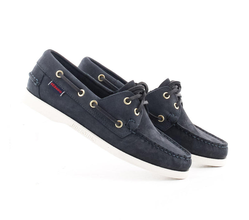 DOCKSIDES NUBUCK W NAVY
