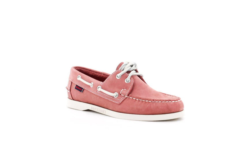 DOCKSIDES NUBUCK W ROSE