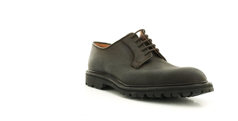 LANARK 3 ROUGH OUT DARK BROWN