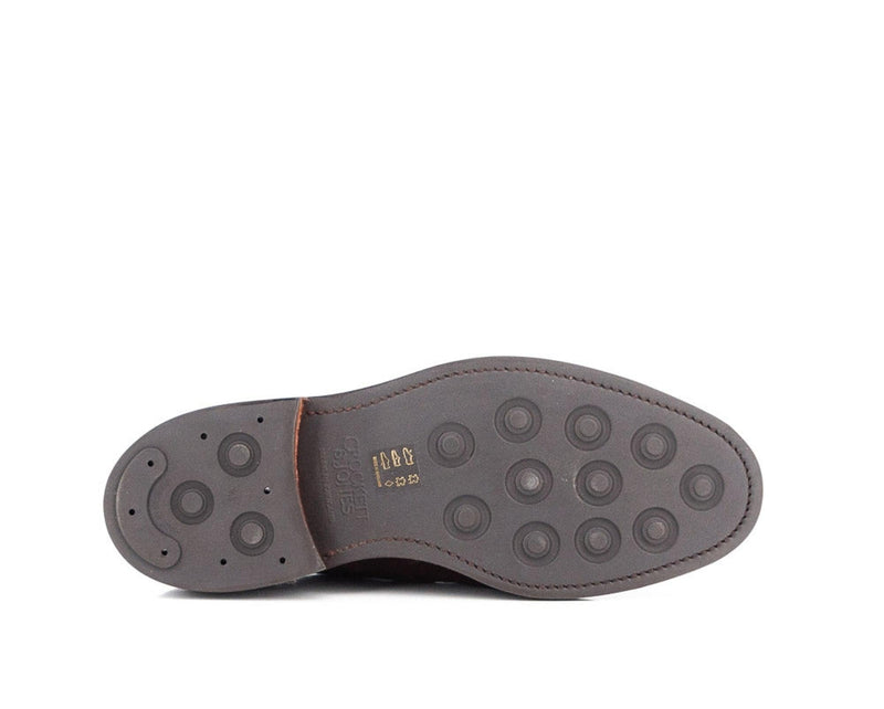 LANARK 3 SUEDE DARK BROWN