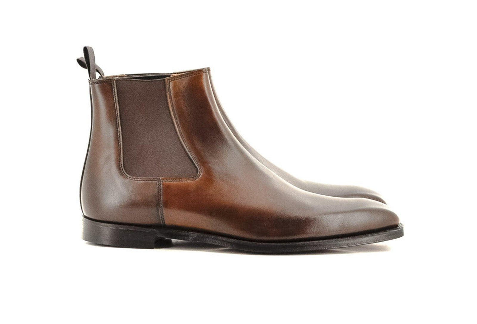 Shipton & Heneage Lingfield Suede Boots 8 Mens Buckle Chocolate Brown TWICKENHAM Mens and Boys Chocolate Brown Suede Chelsea Boot  main image 2