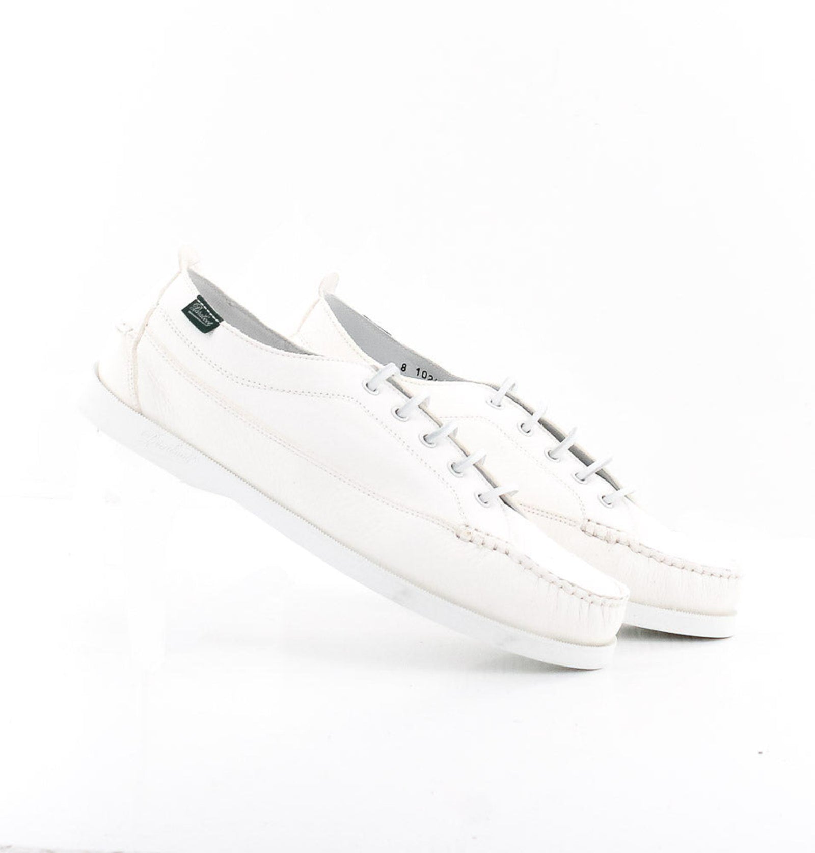 【美品】paraboots MALIBU Paraboot Malibu Blanc Deer Leather Boat Shoe – Drakes