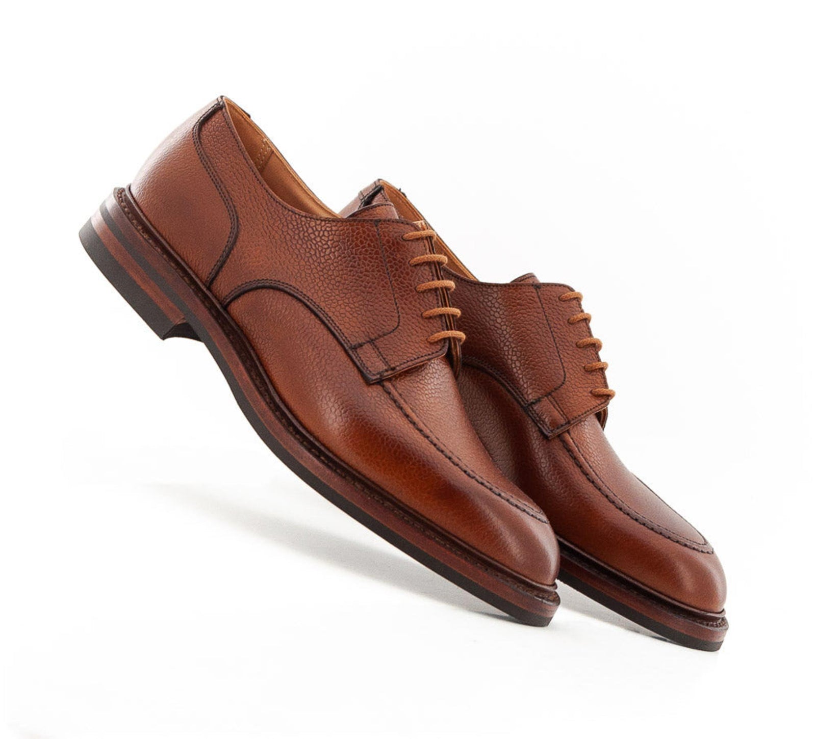 Collection by Michael Strahan Brown Leather Dress Shoes Size‎ 10 B27 Men main image 2