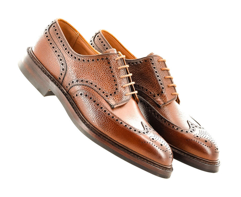 PEMBROKE GRAIN MARRON MOYEN