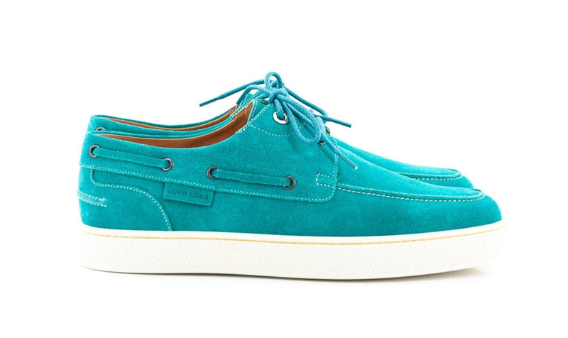 PIER AQUA SUEDE GREEN JADE