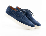 PIER AQUA SUEDE NAVY