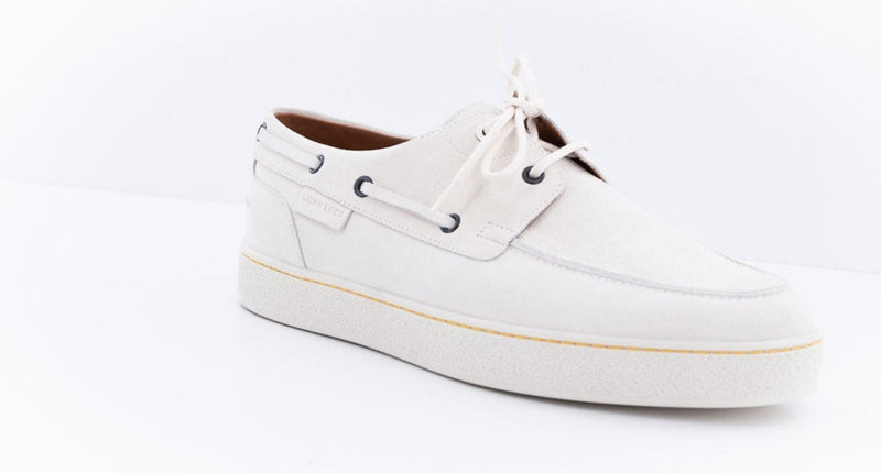 PIER AQUA SUEDE WHITE