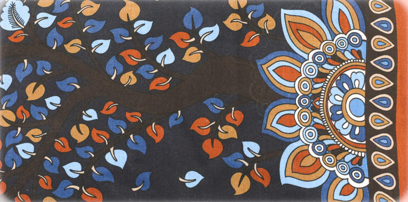 SCARF ARCHY BICHE BLEU