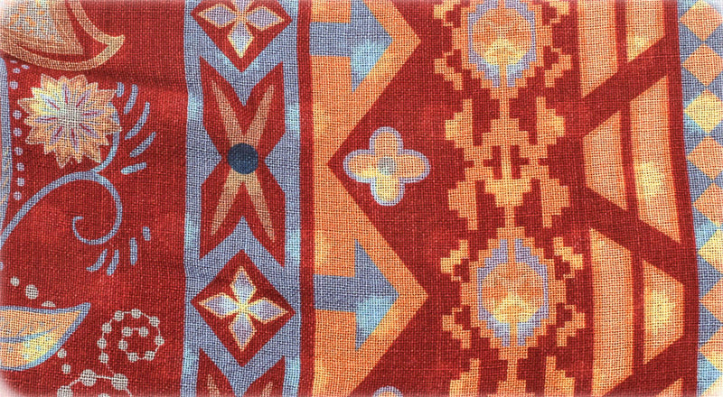 SCARF PARSIFAL MAYA GRENAT