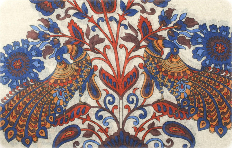 SCARF VERBIER PAON BLEU