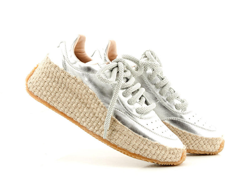 SNEAKERS 47517 MET ARGENT