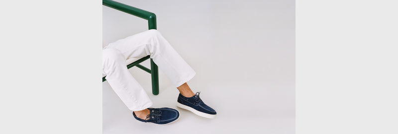 PIER AQUA SUEDE NAVY